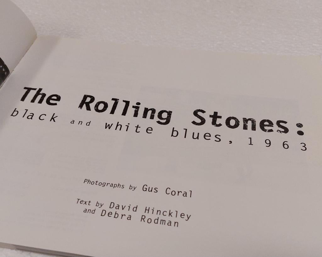 Rolling Stones FOTO BOEK Black and White Blues 1963, Verzamelen, Gebruikt, Verzenden, NvT, Rolling Stones
