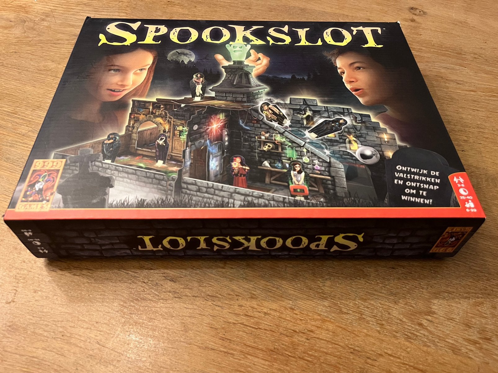 Spookslot bordspel, Ophalen of Verzenden, Zo goed als nieuw
