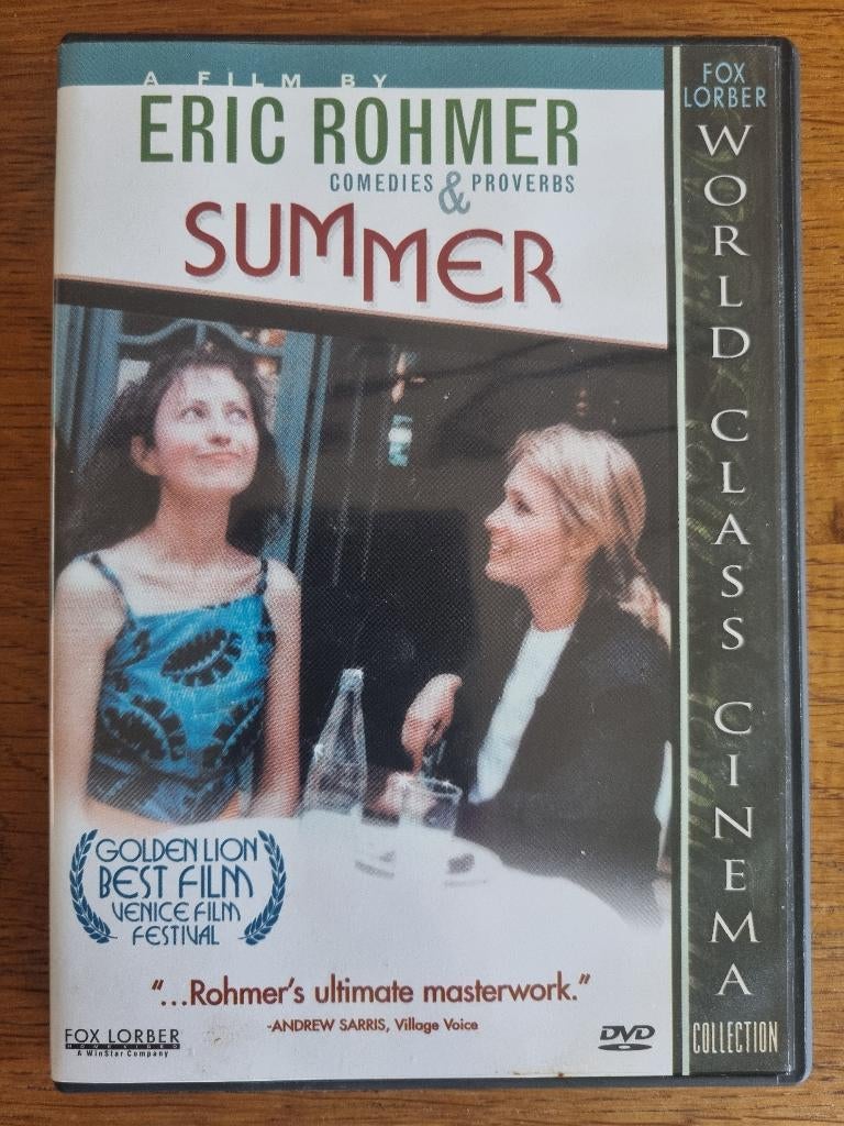 Le rayon vert / Summer | Eric Rohmer, Cd's en Dvd's, Ophalen of Verzenden, Zo goed als nieuw, Frankrijk