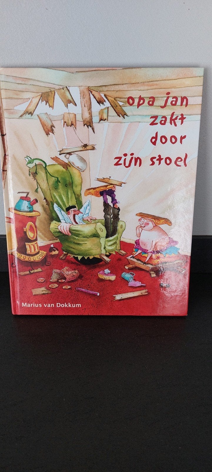 Marius van Dokkum - Opa Jan zakt door zijn stoel, Ophalen of Verzenden, Gelezen, Marius van Dokkum