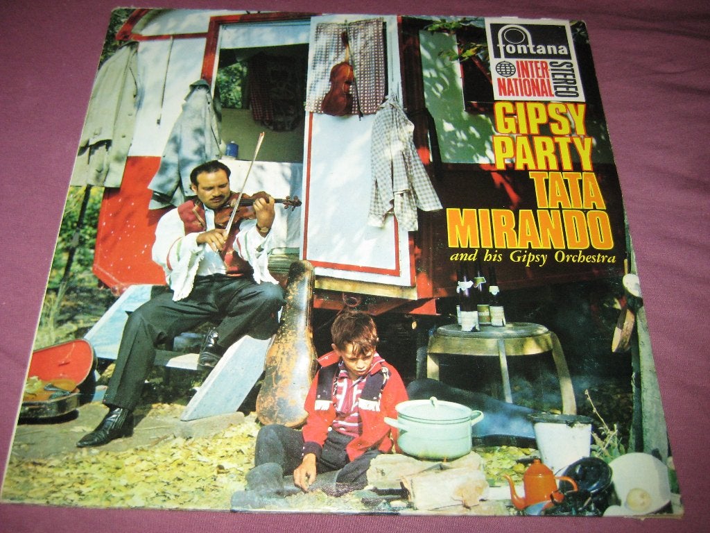 LP, Gipsy Party: Tata Mirando + his Gipsy Orchestra, Ophalen of Verzenden, Zo goed als nieuw, 12 inch
