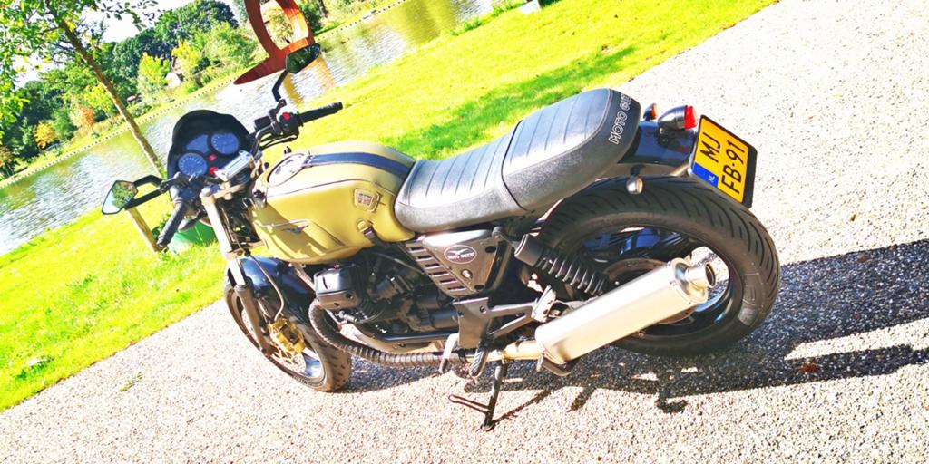 Motto Guzzi V7 ombouw van Breva, Motoren, Motoren | Moto Guzzi, Particulier, Naked bike, Ophalen