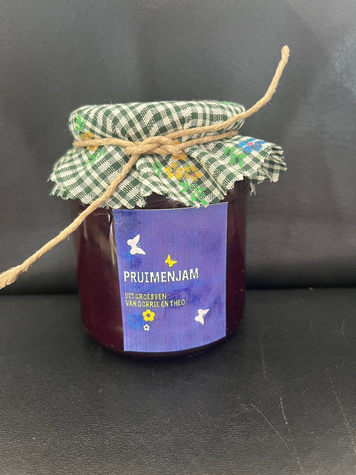 Biologische halva pruimenjam van Eldense Blauwe pruimen, Diversen, Ophalen