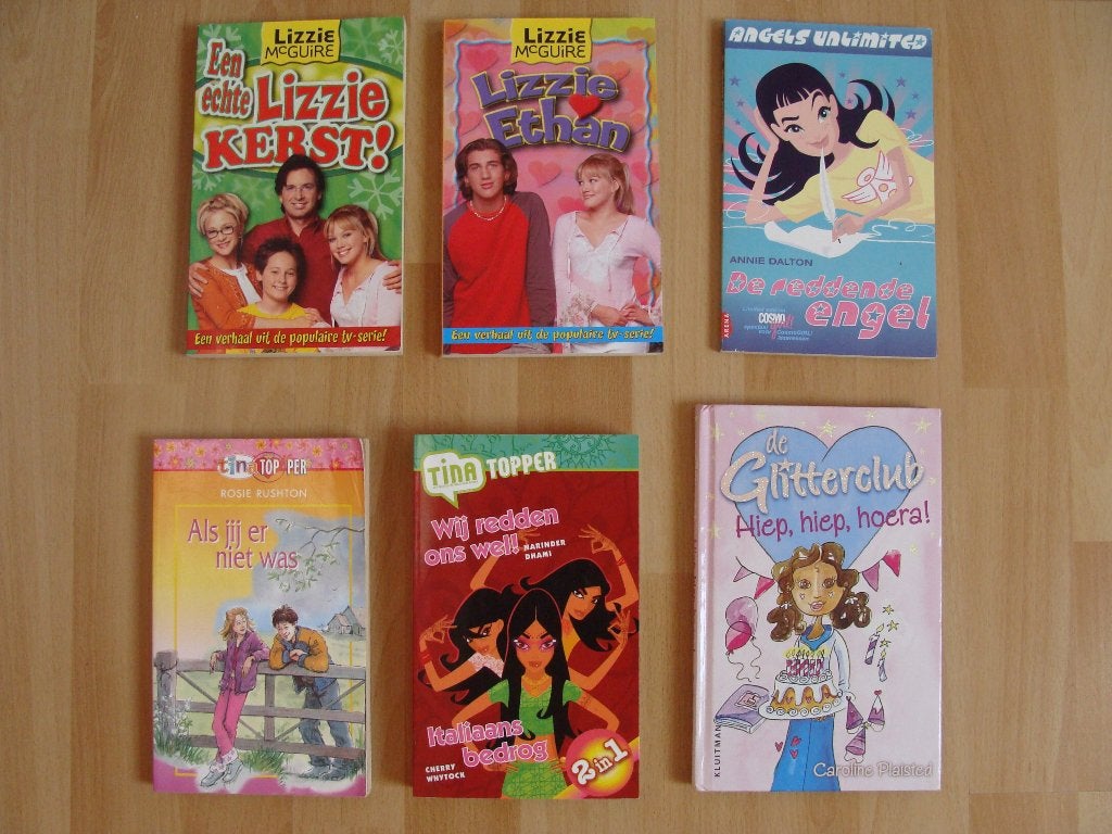 6 tiener boeken, Ophalen of Verzenden, Zo goed als nieuw, Fictie
