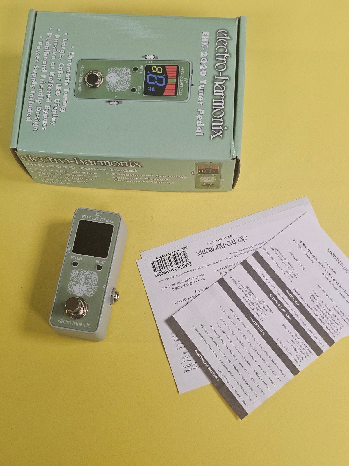 Electro-Harmonix EHX-2020 Tuner, Overige typen, Nieuw, Ophalen of Verzenden, Electro-Harmonix