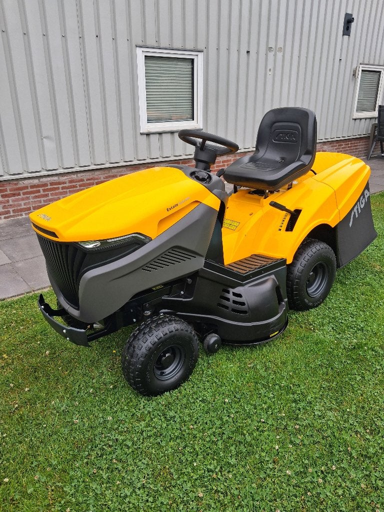Stiga 5102hw 2 Cilinder Kawasaki / Hydrostaat, NW Staat!!, Stiga, Ophalen of Verzenden, Zo goed als nieuw, Elektrische starter