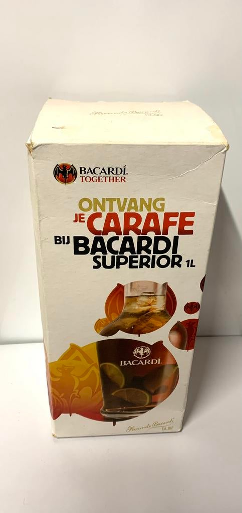 Prachtige Bacardí fles met verpakking, Verzamelen, Merken en Reclamevoorwerpen, Ophalen of Verzenden, Verpakking