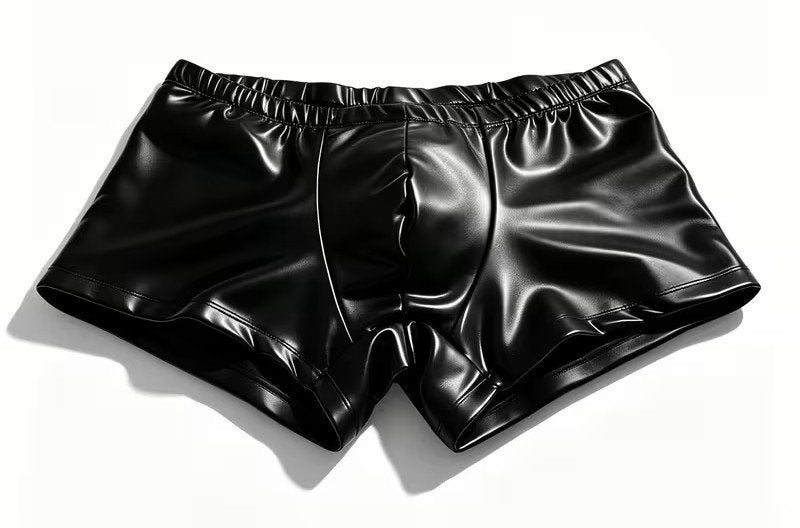 Mooie heren boxer leatherlook   (081), Kleding | Heren, Ondergoed, Ophalen of Verzenden, Zwart, Boxer
