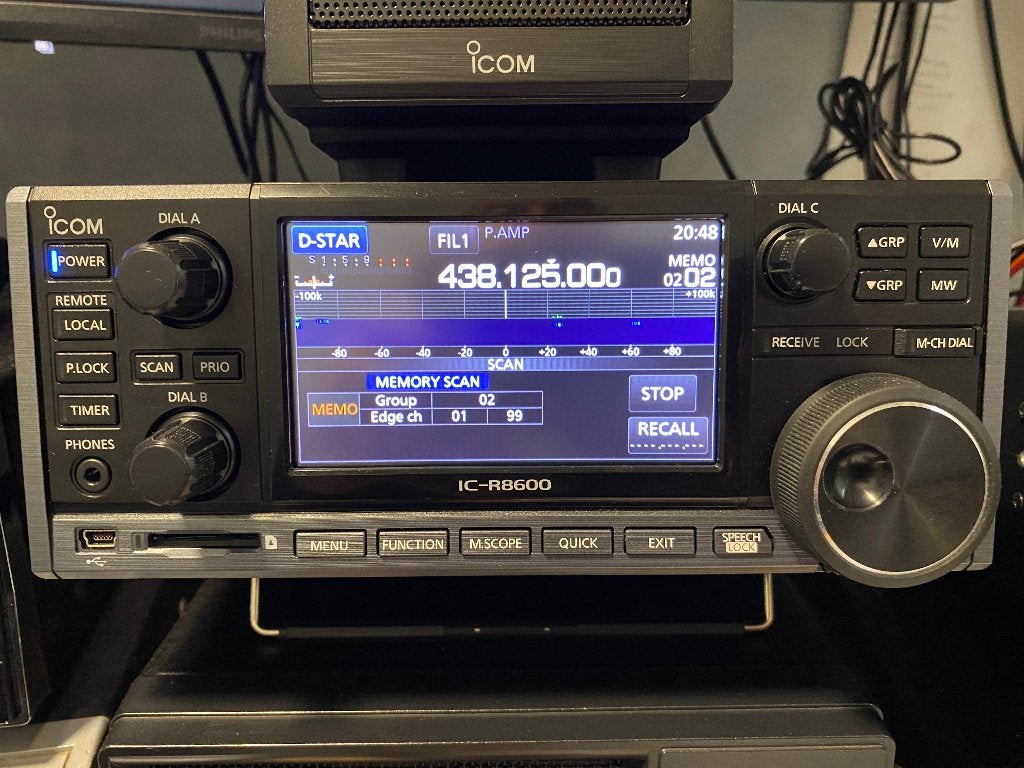 Te koop Icom IC-R8600 breedband ontvanger i.z.g.s., Telecommunicatie, Zenders en Ontvangers, Ophalen of Verzenden, Zo goed als nieuw