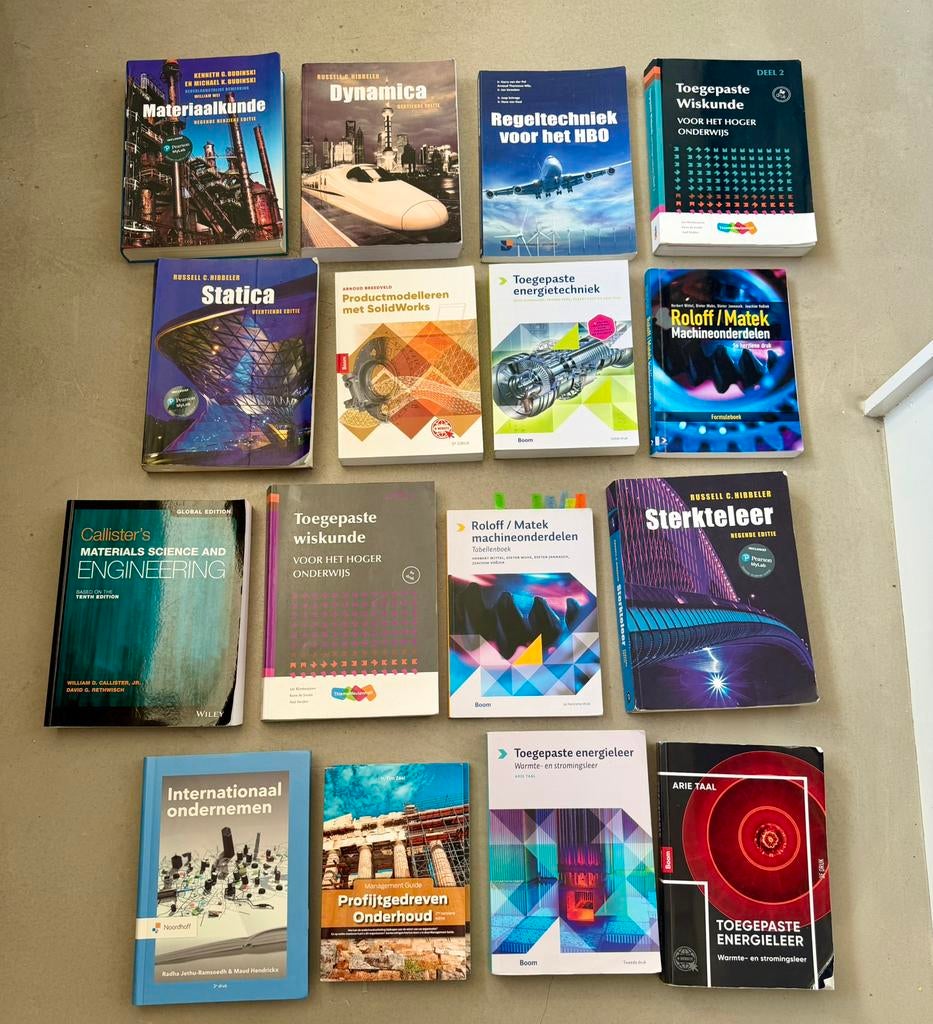 Technische studie boeken, Boeken, Studieboeken en Cursussen, Ophalen of Verzenden, Beta, Zo goed als nieuw, HBO