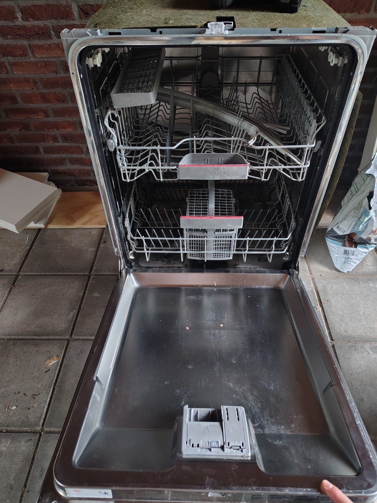 Bosch Inbouw Afwasmachine, Witgoed en Apparatuur, Vaatwasmachines, Ophalen, Gebruikt, 60 cm of meer, Minder dan 10 liter