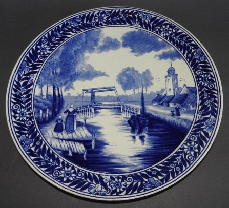 Delftsblauw wandbord., Ophalen of Verzenden