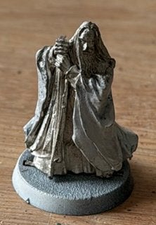 MESBG Saruman (metal - staf gebroken), Ophalen of Verzenden, Zo goed als nieuw, Warhammer