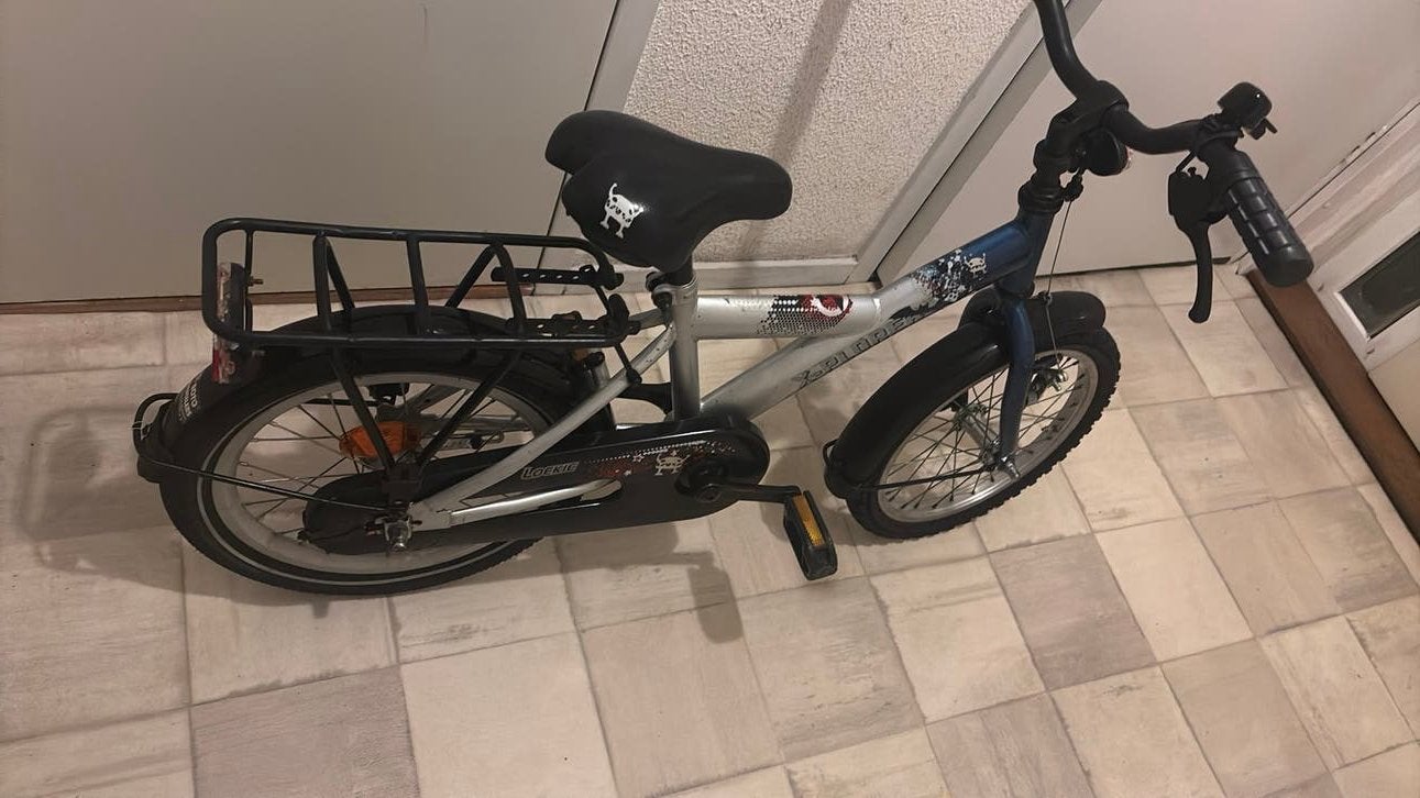Kinder fiets.   16Inch. Loki. ً   ‌kinder. Fiets, Ophalen, Gebruikt, 16 inch