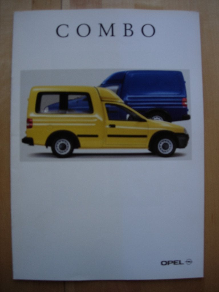 Opel Combo Brochure 1996, Opel, Zo goed als nieuw, Opel, Ophalen of Verzenden
