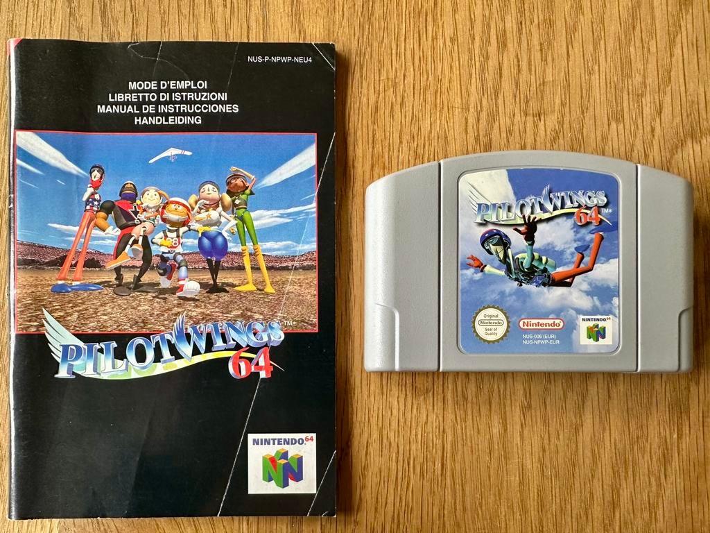 Pilotwings 64 - Nintendo 64, Spelcomputers en Games, Games | Nintendo 64, Gebruikt, 1 speler, Racen en Vliegen, Ophalen of Verzenden