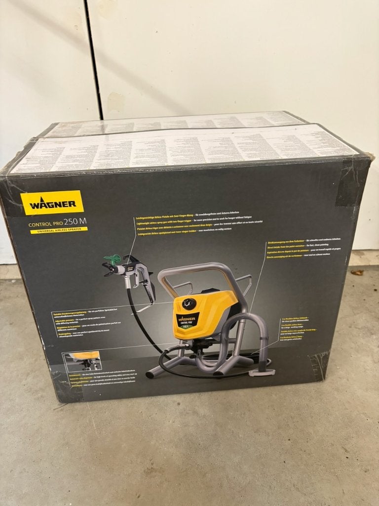 Wagner Control Pro 250 M Verfspuit Systeem -, Ophalen, Zo goed als nieuw, Verfspuit of Verfpomp
