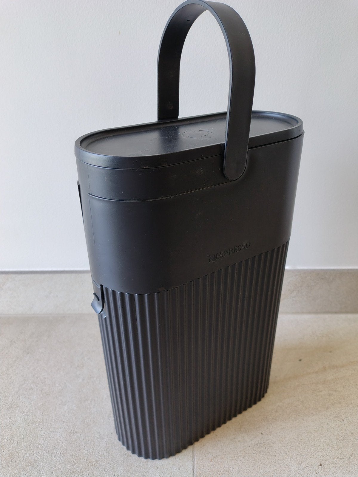 Nespresso Recycling container / bin/bak voor Koffiecapsules, Nespresso, Ophalen of Verzenden, Zo goed als nieuw, Capsulehouder