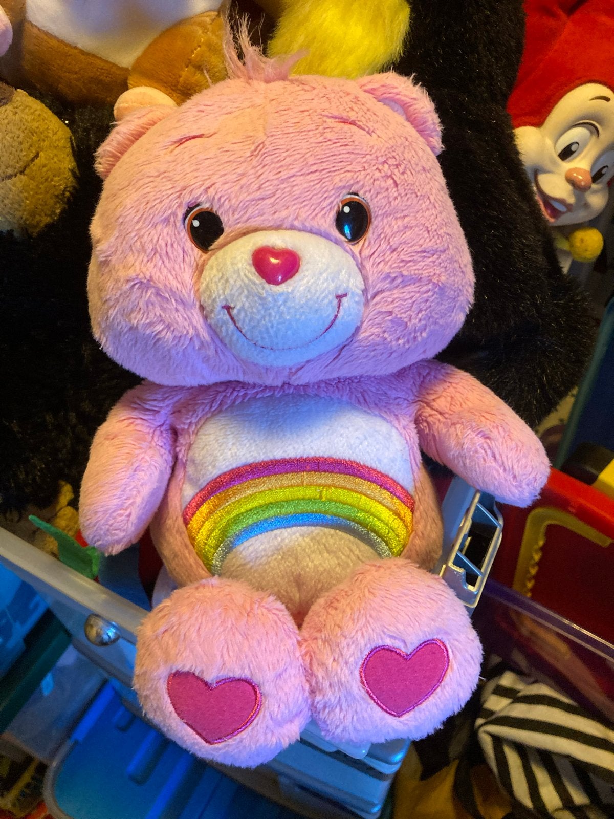 Roze Care Bear Knuffelbeer, Overige merken, Overige karakters, Beer, Ophalen of Verzenden
