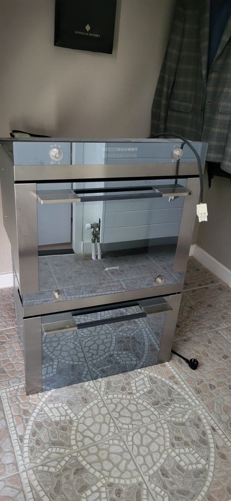 Smeg inbouw magnetron  & Smeg inbouw oven, Ophalen