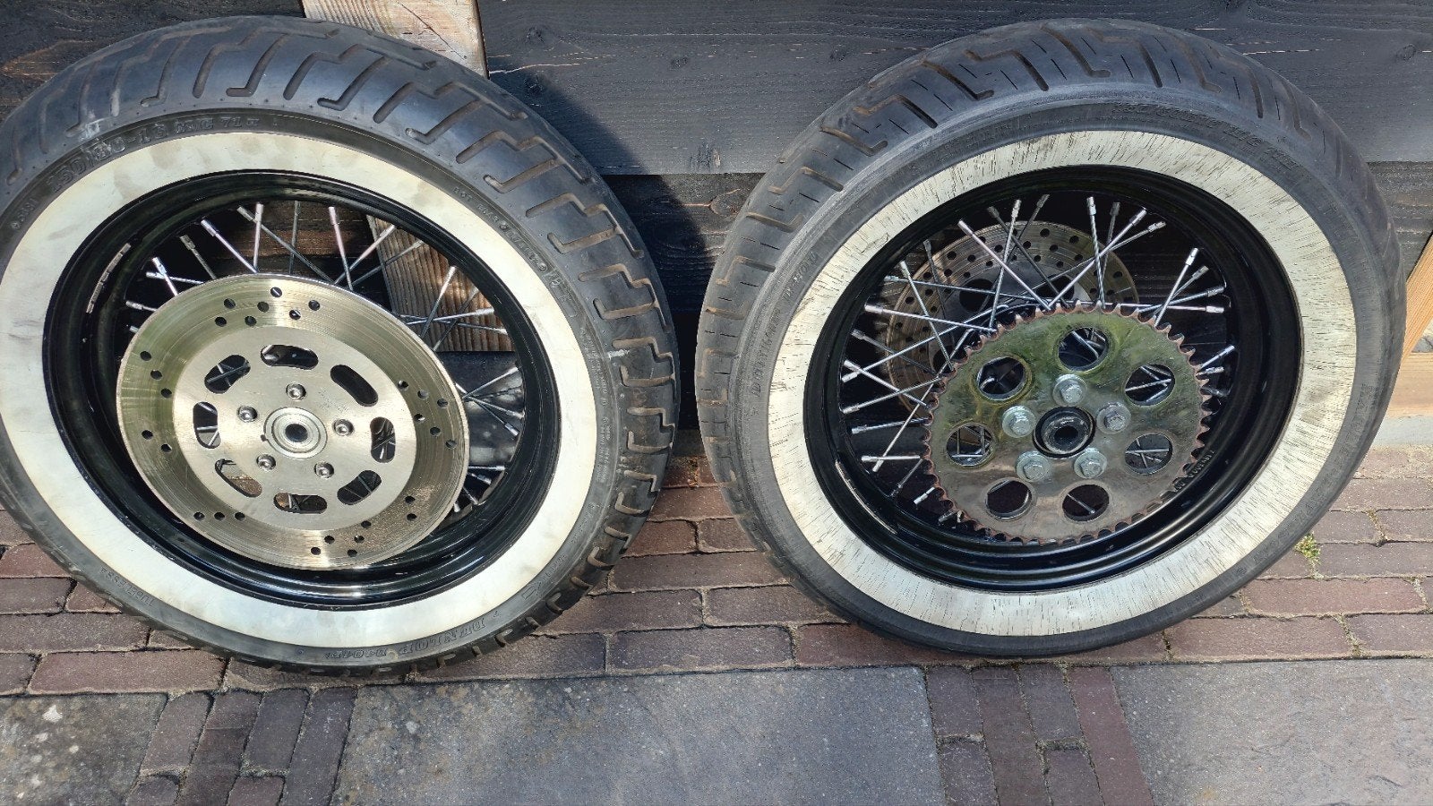 Harley Shovelhead bobber chopper wielen 150x16, Motoren, Onderdelen | Harley-Davidson, Ophalen