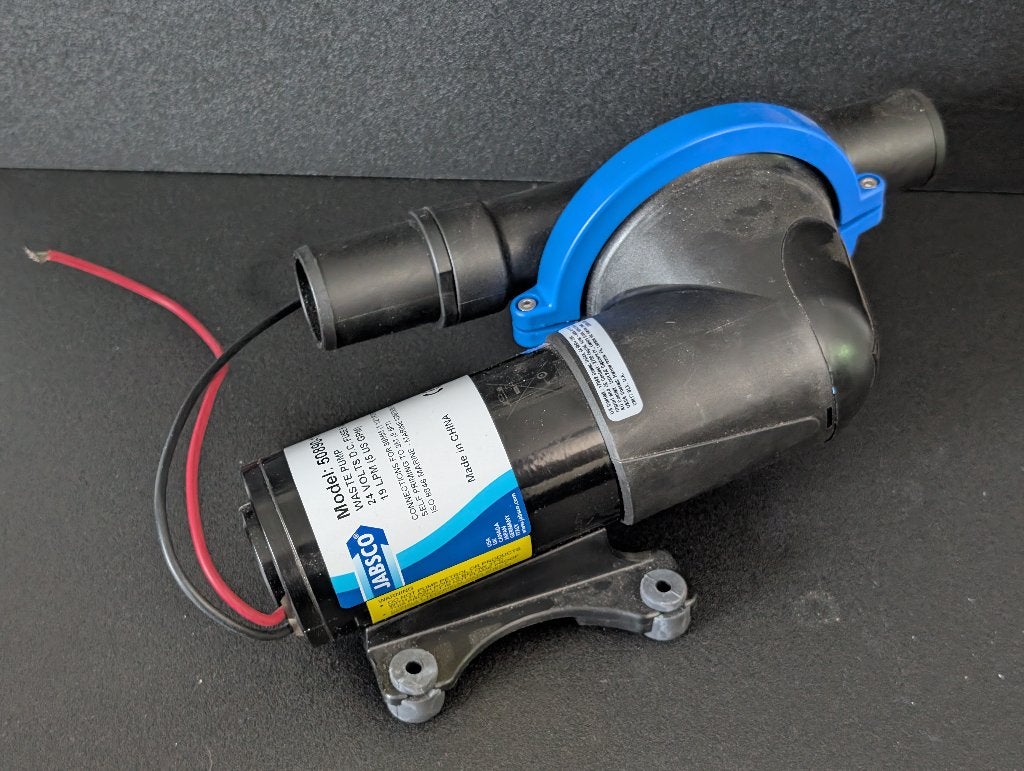 Jabsco 50890-1100 24V vuilwaterpomp membraanpomp, Watersport en Boten, Ophalen of Verzenden, Nieuw, Kombuis en Sanitair