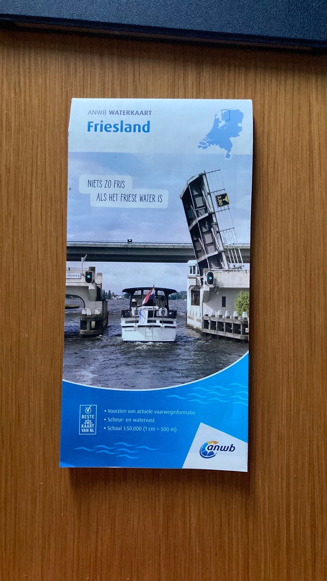 Waterkaart FRIESLAND 2026 ANWB NIEUW, Ophalen of Verzenden, Nieuw