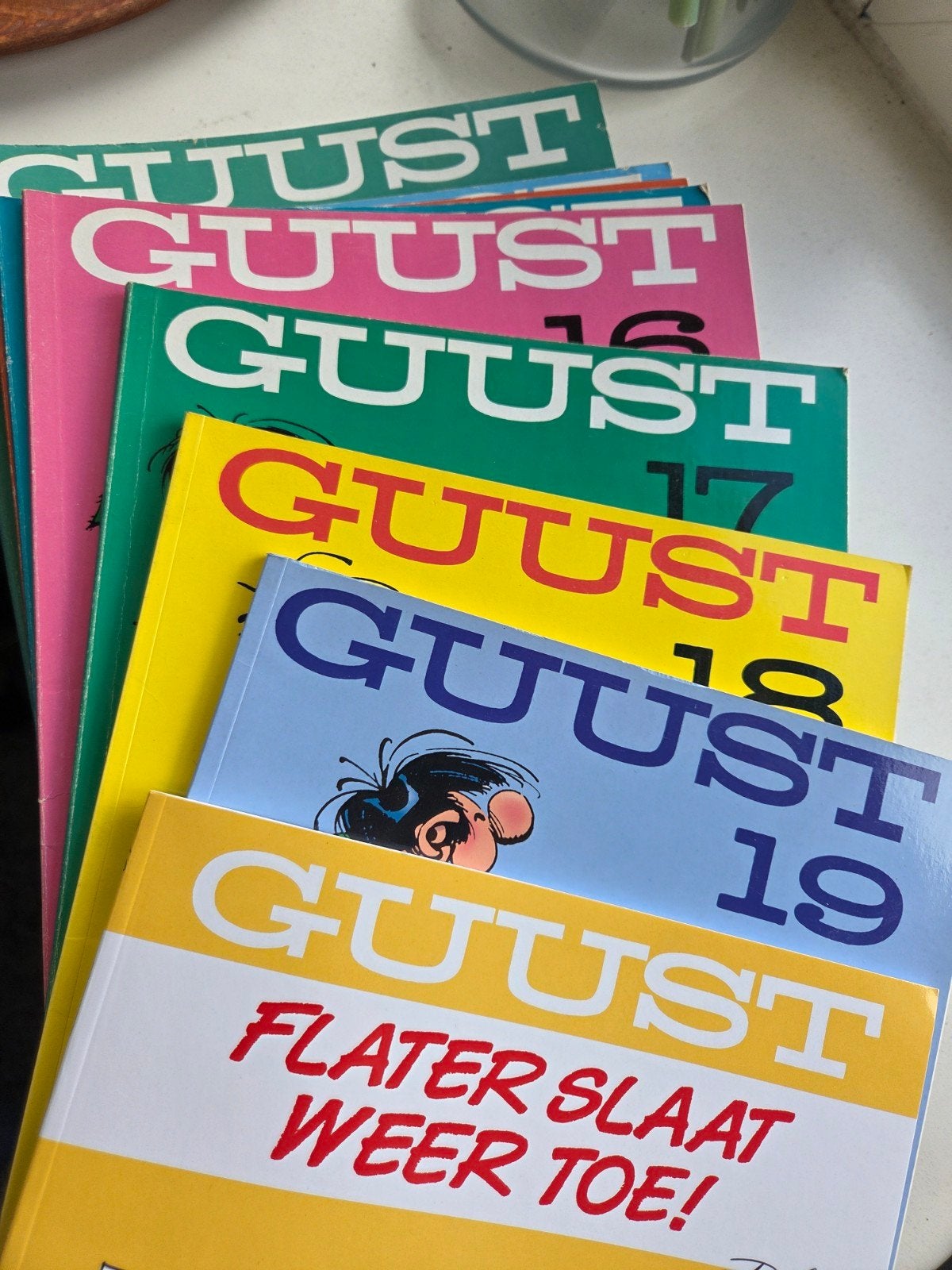 Guust Flater stripboeken collectie - 20 stuks, Meerdere stripboeken, Ophalen of Verzenden, Gelezen, Franquin