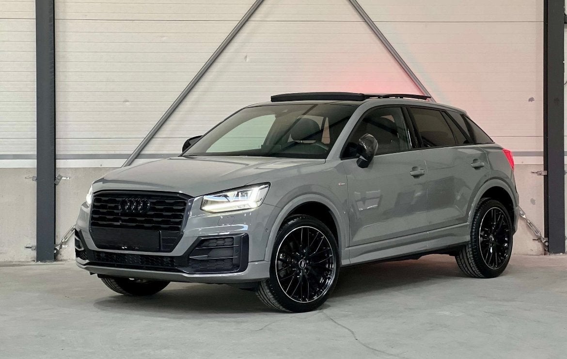 Audi Q2 1.4 Tfsi CoD 150pk S Tronic 2018 Grijs, Auto's, Q2, 4 cilinders, 1395 cc, Particulier