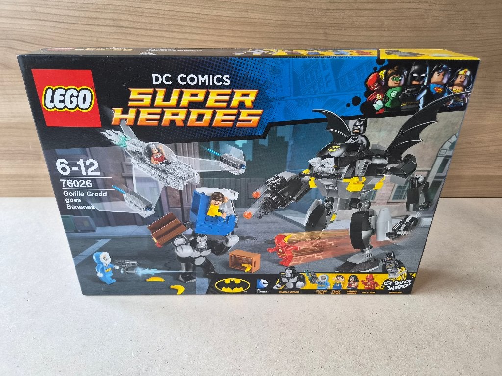 Lego Super Heroes 76026 Gorilla Grodd goes Bananas, Overige thema's, Nieuw, Ophalen of Verzenden, Complete set