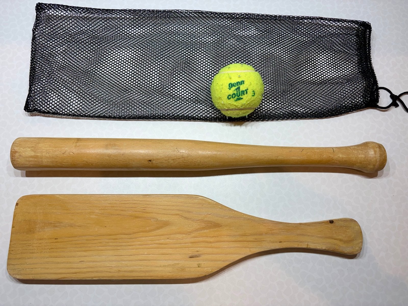 Honkbal bat en slagbal bat kindermaat, Ophalen of Verzenden, Gebruikt, Knuppel