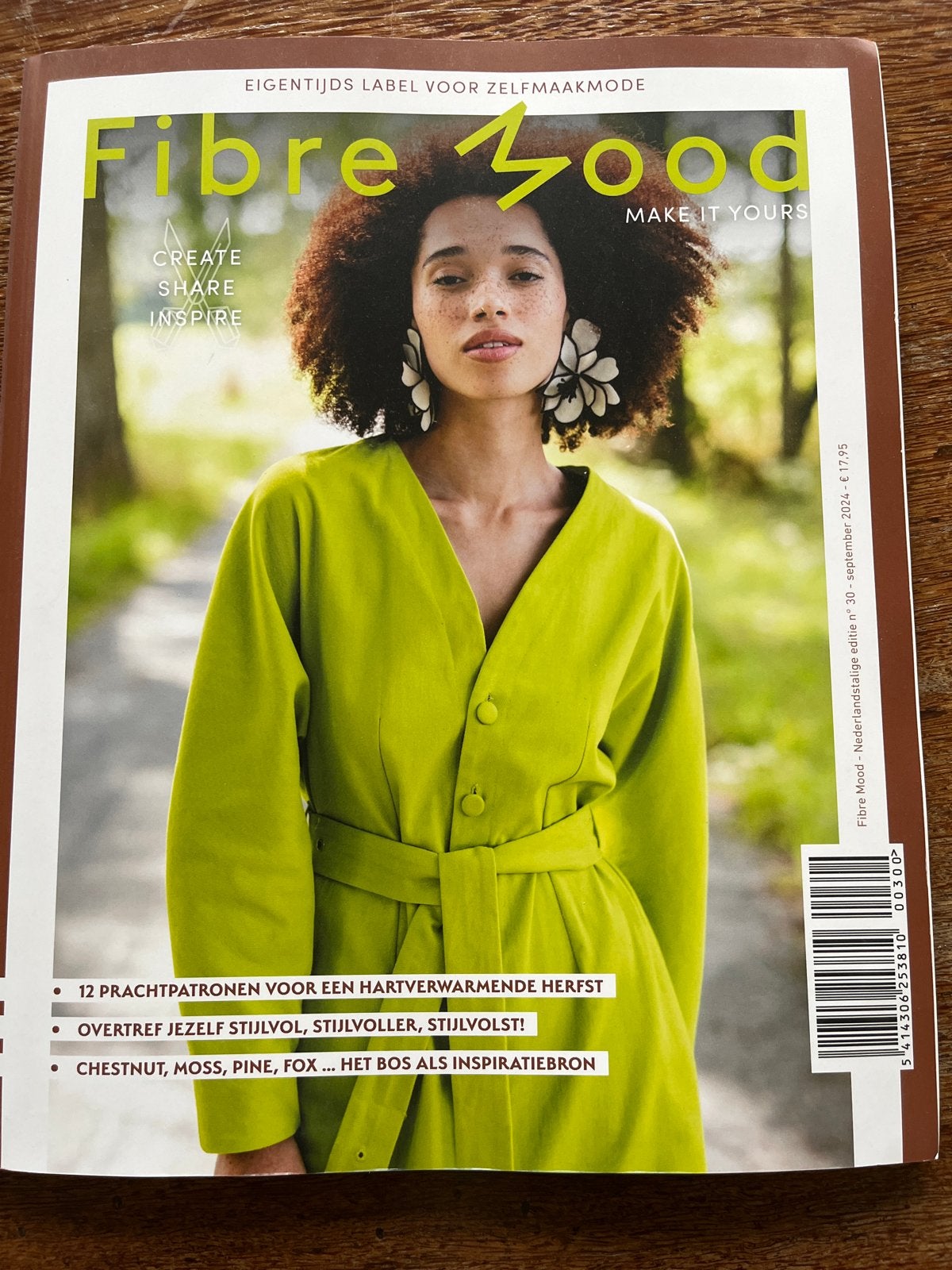 Fibre Mood Magazine editie 30 - - Naaipatronen, Overige merken, Overige typen, Vrouw, Nieuw