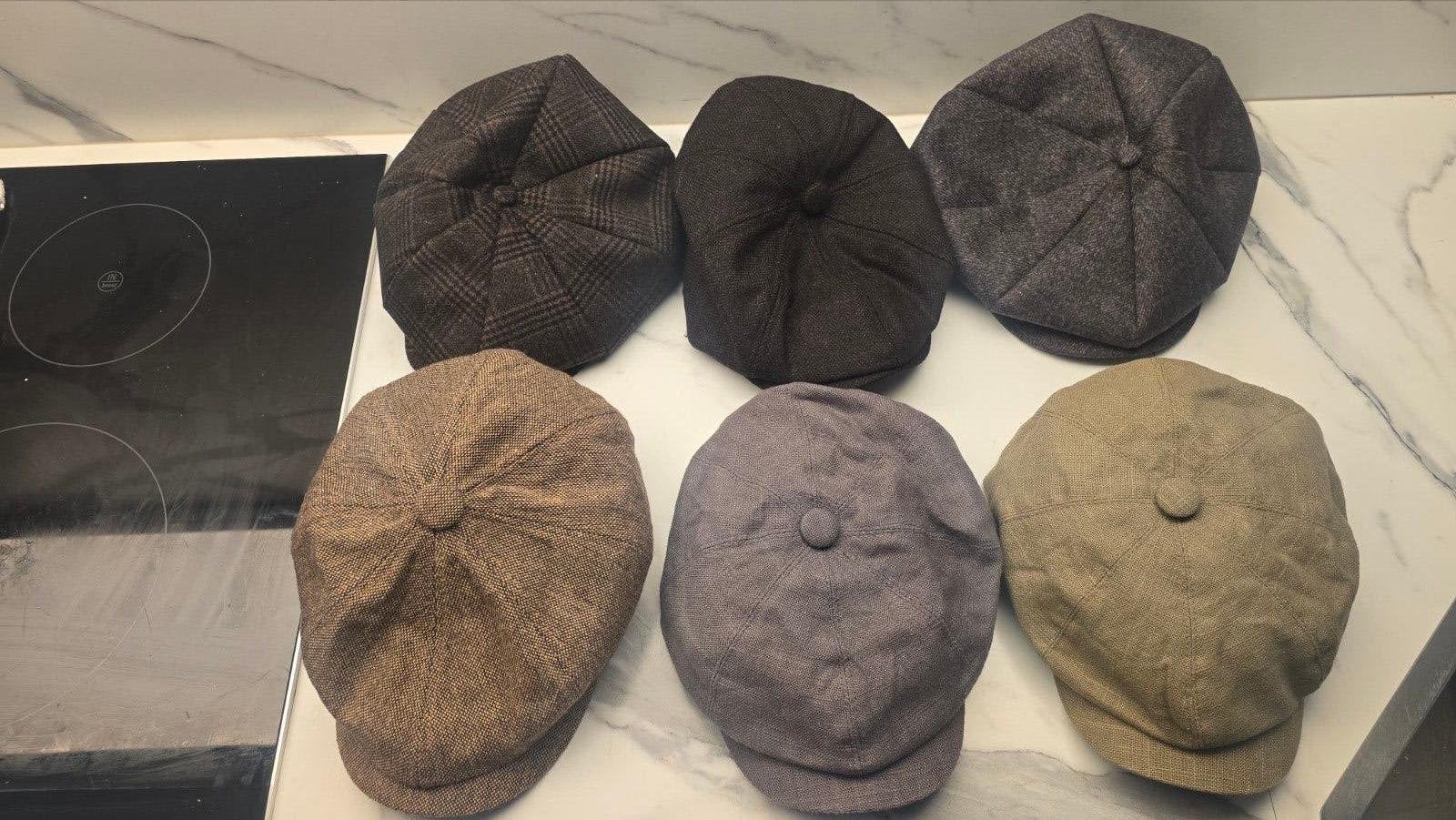 6x Flat Cap/Peaky Blinders petten,merkloos., Ophalen, Geen merk, Nieuw, Pet