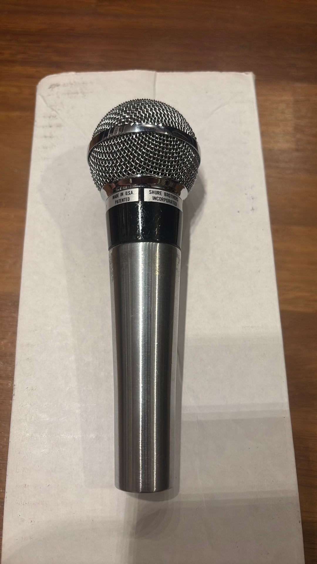 Shure 565SD Unisphere Dynamic Microphone Izgst, Muziek en Instrumenten, Microfoons, Ophalen of Verzenden, Zo goed als nieuw, Zangmicrofoon