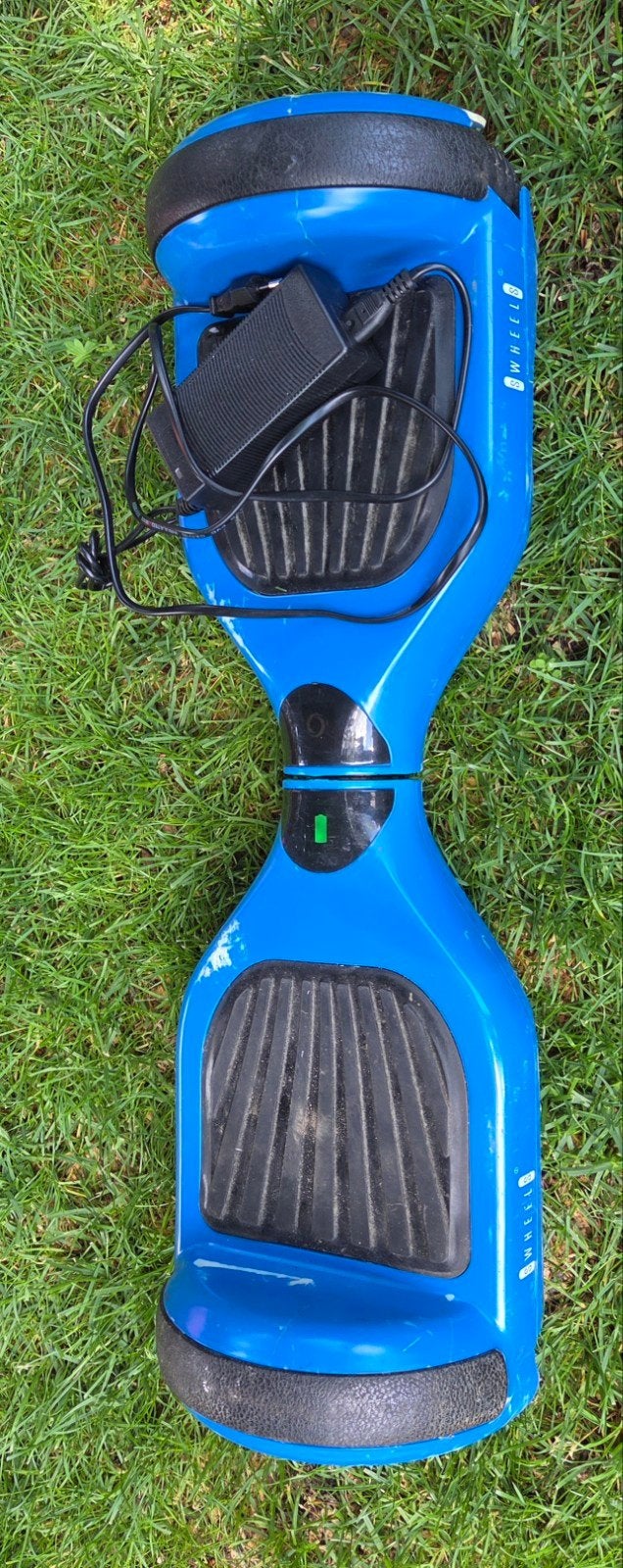 Hoverboard blauw met oplader., Ophalen, Gebruikt