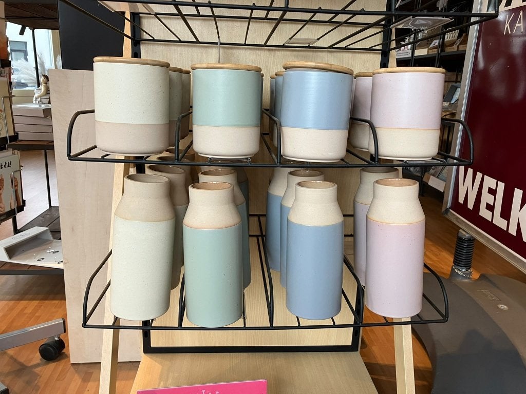 Keramieken vaasjes te koop (nieuw) Special Ceramics Miko, Geschikt voor buiten, 21 cm, Meerkleurig, Nieuw