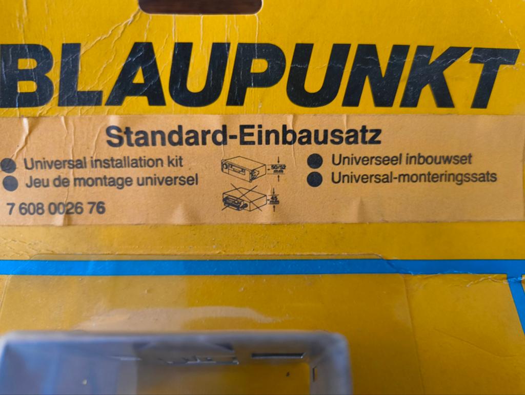 Vintage Blaupunkt inbouwframe., Auto diversen, Ophalen of Verzenden