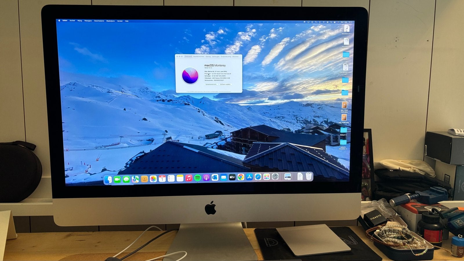Apple iMac 27-inch 5K (Late 2015) inclusief muis, Computers en Software, Apple Desktops, Ophalen, 32 GB, SSD, IMac