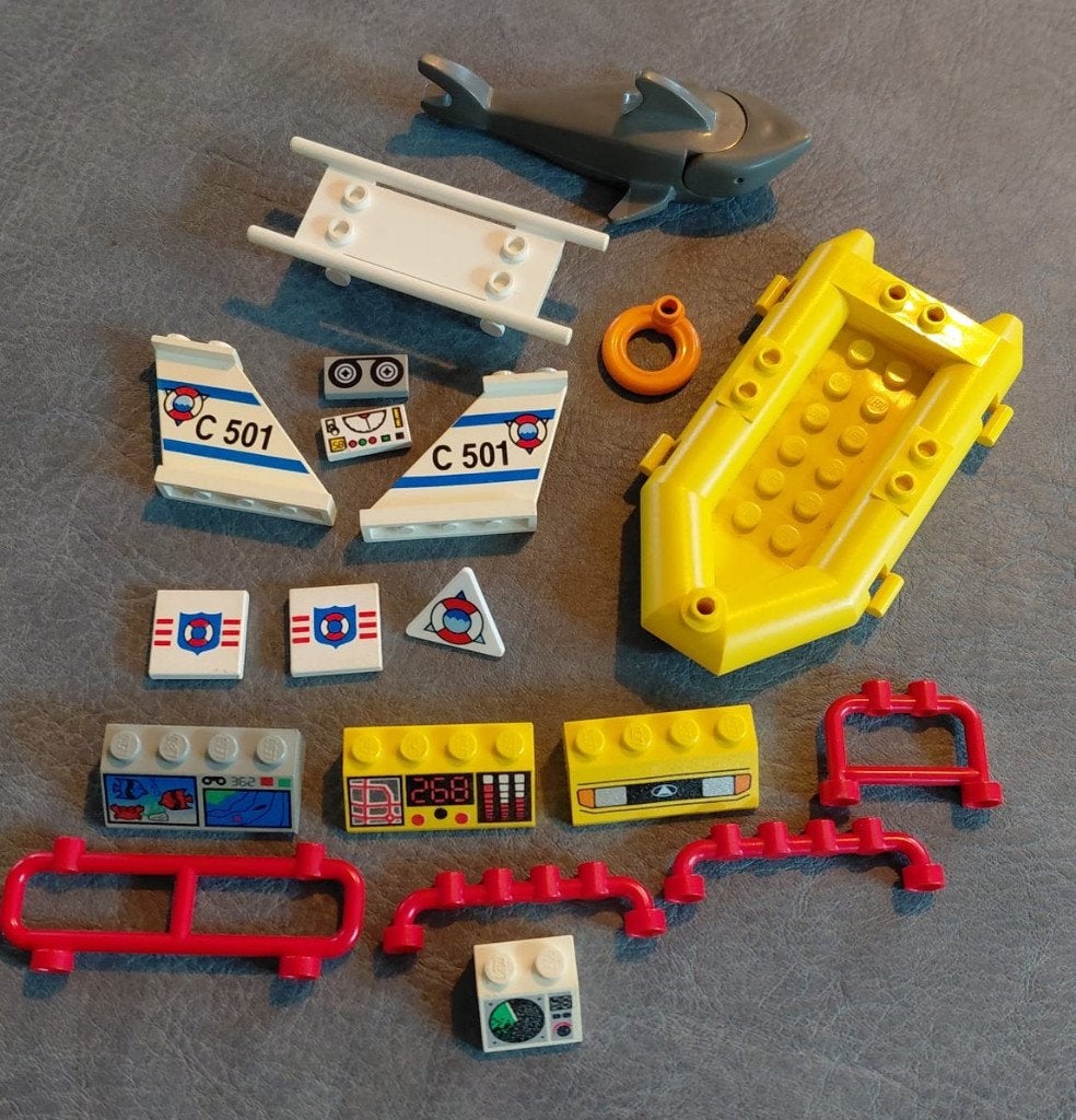LEGO onderdelen uit set Coast Guard: 6435-1, City, Lego, Accessoire, Ophalen of Verzenden