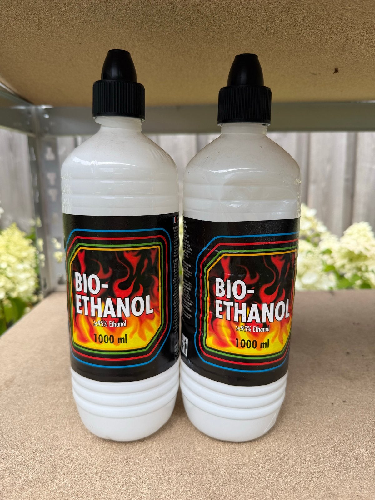 Twee flessen bio ethanol 1000 ml, Ophalen of Verzenden, Nieuw