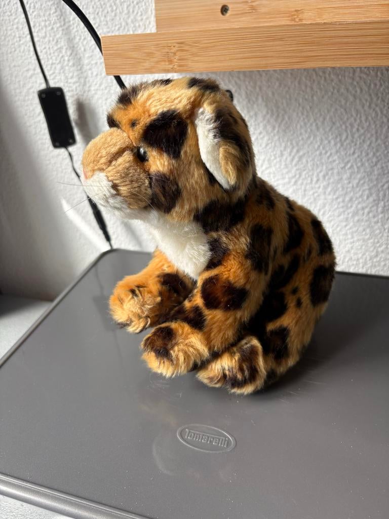 WWF Luipaard Knuffel - Zo goed als nieuw, Overige merken, Overige karakters, Overige typen, Ophalen of Verzenden