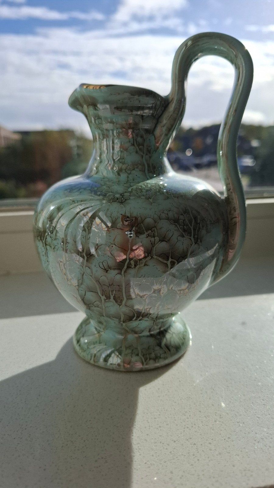 Jumbo Gouda Pottery vintage vaasje, Verzenden