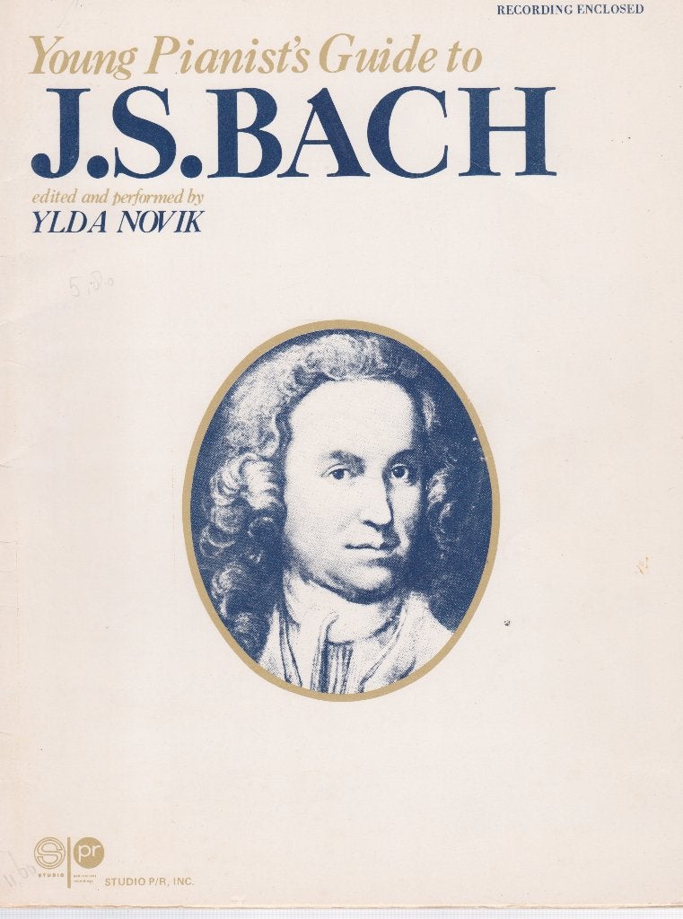 Ylda Novik - Young Pianist's Guido to J.S.BACH, Muziek en Instrumenten, Bladmuziek, Ophalen of Verzenden, Gebruikt, Artiest of Componist