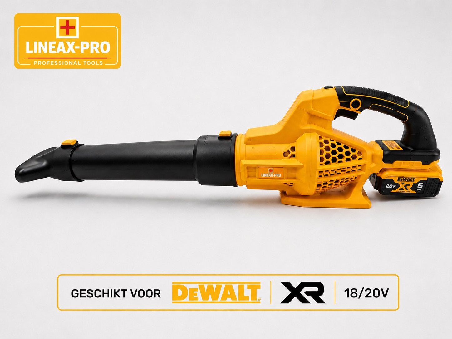 Krachtige bladblazer– voor DeWalt 18/20V accu (geen accu), Lineax pro, Nl, Nieuw, Lineaxpro@gmail.com