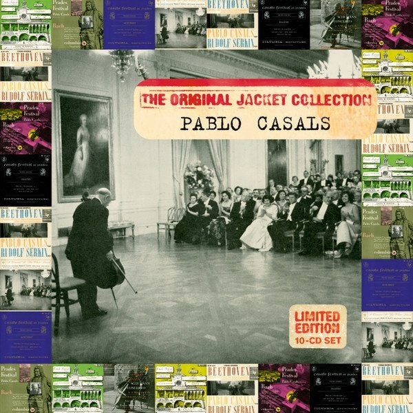 Pablo Casals – The Original Jacket Collection - 10 CD, Boxset, Kamermuziek, Ophalen of Verzenden, Zo goed als nieuw