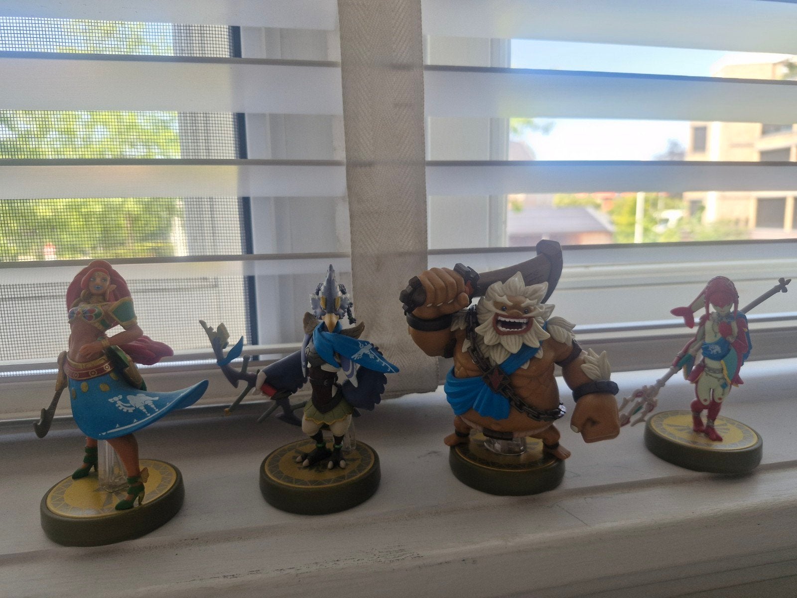 Zelda Breath of the Wild Champions Amiibo Set, Ophalen of Verzenden, Zo goed als nieuw