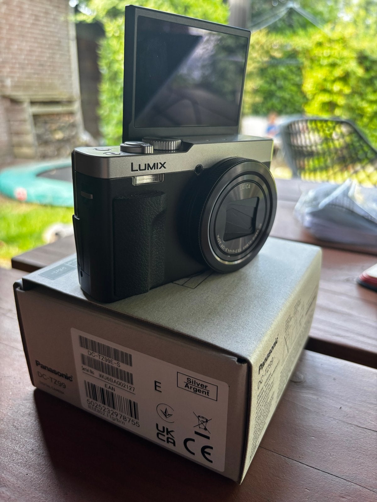 Panasonic Lumix DC-TZ99 Zilver/Zwart Compactcamera, Ophalen, Panasonic, Beeldstabilisatie, Zo goed als nieuw