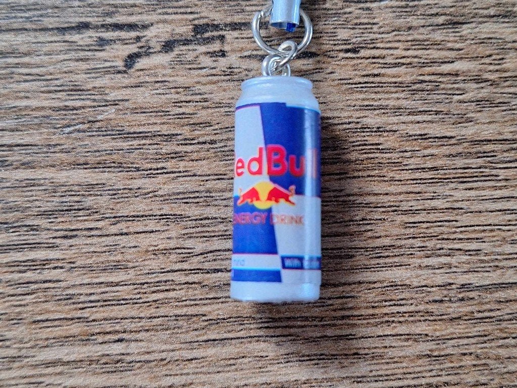 Telefoonhanger : Blikje Red Bull !!, Info@keycharms.nl, Nieuw, Medemblik, Telefoonhanger of Accessoire