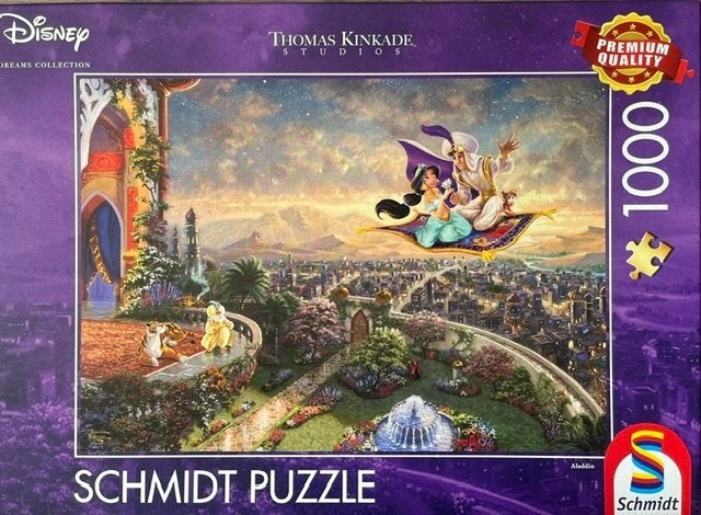 aladdin, Ophalen of Verzenden, 500 t/m 1500 stukjes, Zo goed als nieuw, Legpuzzel