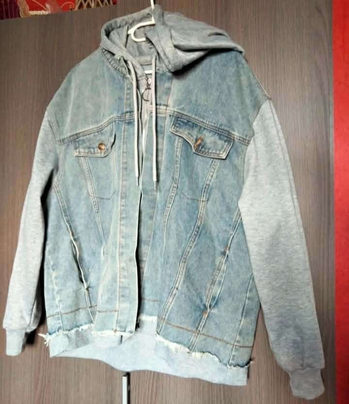 Nieuwe spijker jas, Ophalen, Nieuw, Maat 46/48 (XL) of groter, Grijs